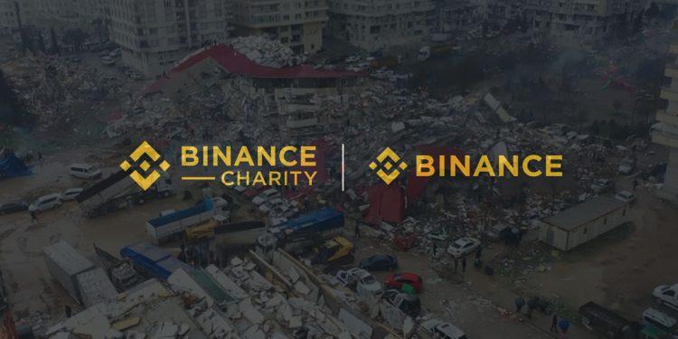 Binance Deprem Bölgesindeki Kullanıcılarına Yardım Yaptı