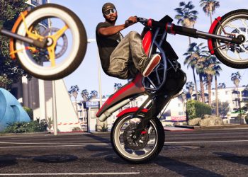 GTA 5 hızlı bisiklet sürme