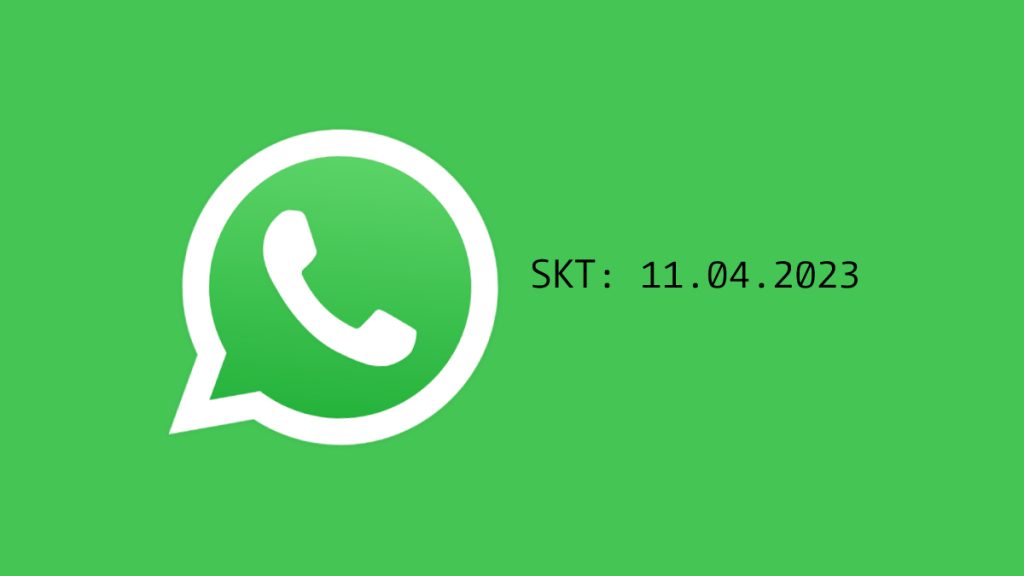 WhatsApp son kullanma tarihi