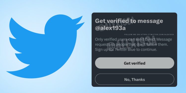 Twitter DM Gönderme Kısıtlamalarını Genişletiyor