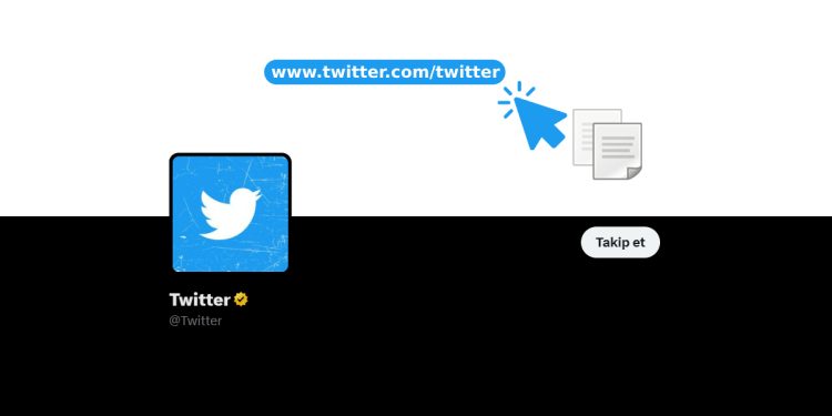 Twitter Hesap Linkini Kopyalama