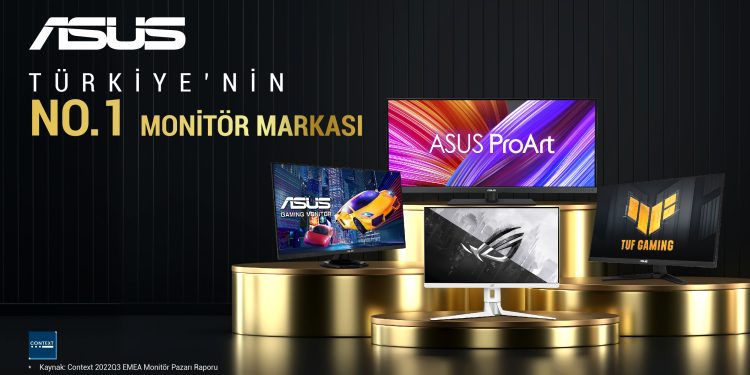 Asus Monitör Sevkiyatını 6 Kat Arttırdı
