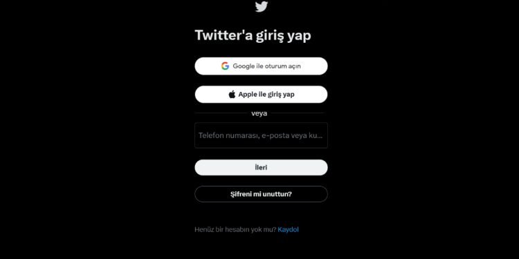 Twitter'da Hesap Oluşturmak Zorunlu Oldu