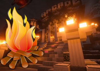 Minecraft Kamp Ateşi Yapımı