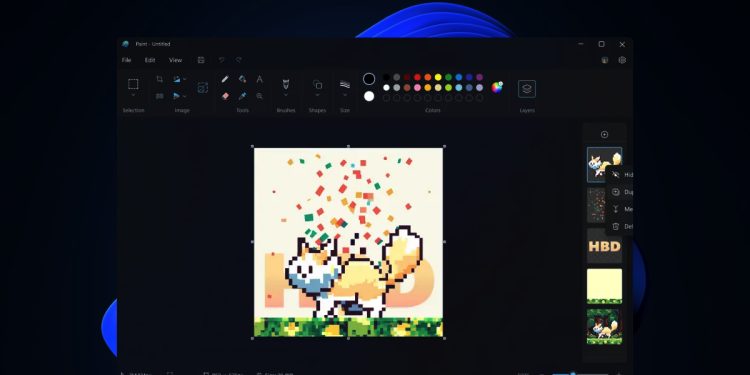 Microsoft Paint Beklenen Özelliğe Kavuşuyor!