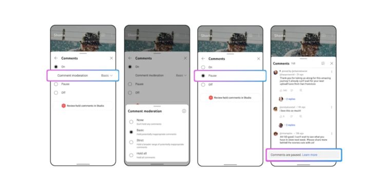 YouTube Yeni Yorumları Durdurma Özelliği Sunuyor