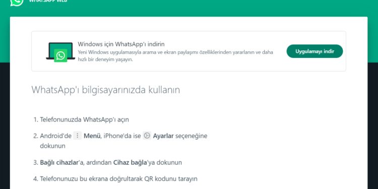 WhatsApp Sohbet Kilitleme Web Sürümüne Geliyor