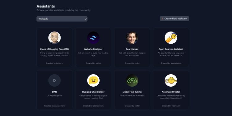 Hugging Face, OpenAI'ın Özel GPT'lerine Rakip Sunuyor