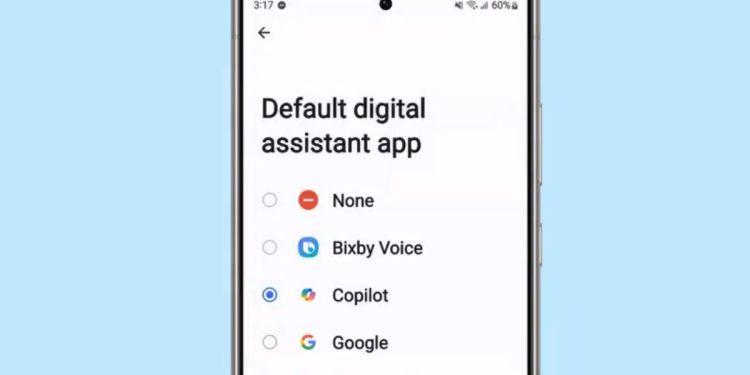 Microsoft Copilot Android'de Varsayılan Asistan Olabilecek