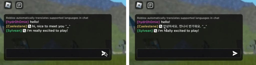Roblox Sohbetleri Gerçek Zamanlı Çevirecek