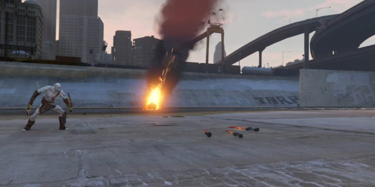 GTA 5 İçin Geliştirilen God of War Modu Erken Erişimde