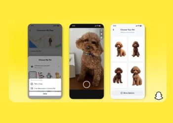 Snapchat Evcil Hayvan Bitmoji Özelliği Sunuyor