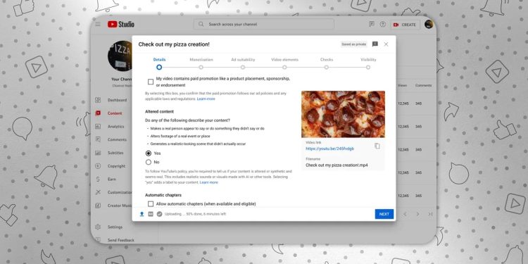YouTube, AI ile Oluşturulan Videolar İçin Yeni Kurallar Belirledi