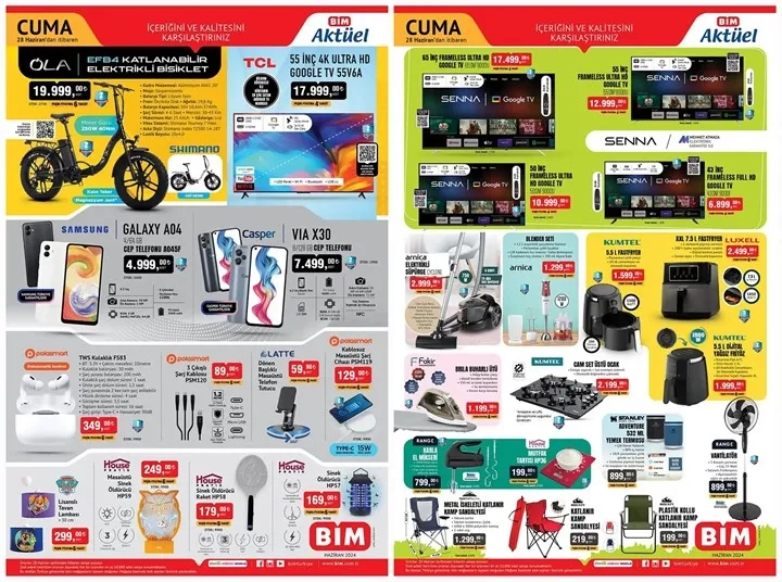 Teknoloji Tutkunları İçin BİM’in 28 Haziran Aktüel Ürünleri