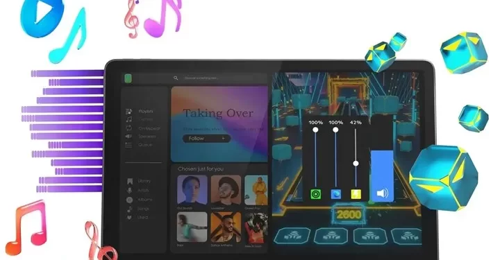 Lenovo Yeni Sekiz Hoparlörlü Tablet Duyurdu