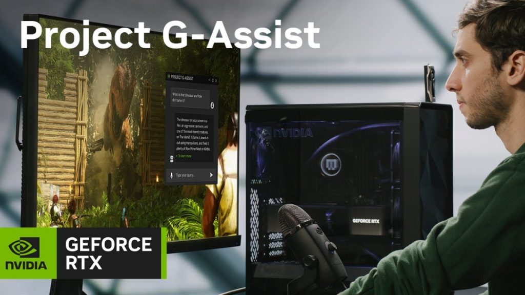 NVIDIA, Oyun İçi Asistan G-Assist'i Tanıttı