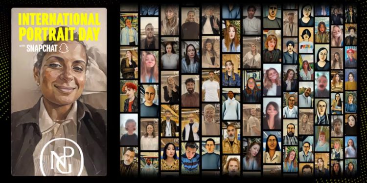 Snapchat'te Yapay Zeka ile Lens Oluşturulabilecek