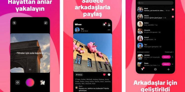 TikTok'un Instagram Rakibi Yeni Uygulaması Whee Yayında