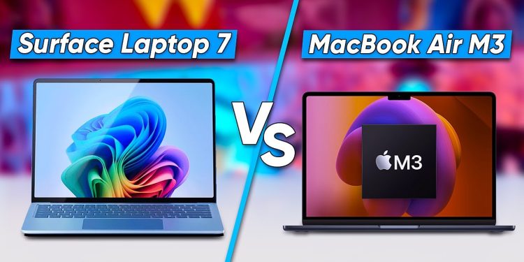 Microsoft Surface Laptop 7 vs MacBook Air Karşılaştırma