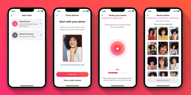 Tinder’a Yapay Zeka Destekli Profil Fotoğrafı Seçme Özelliği Geldi! 