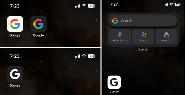 iOS’ta Google Arama Uygulamasının Simge Rengi Nasıl Değiştirilir?