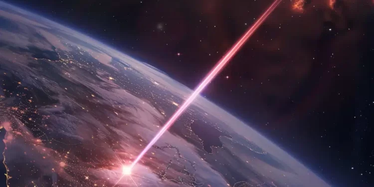 Uzaydan Araca Lazer Sinyali Gönderildi!