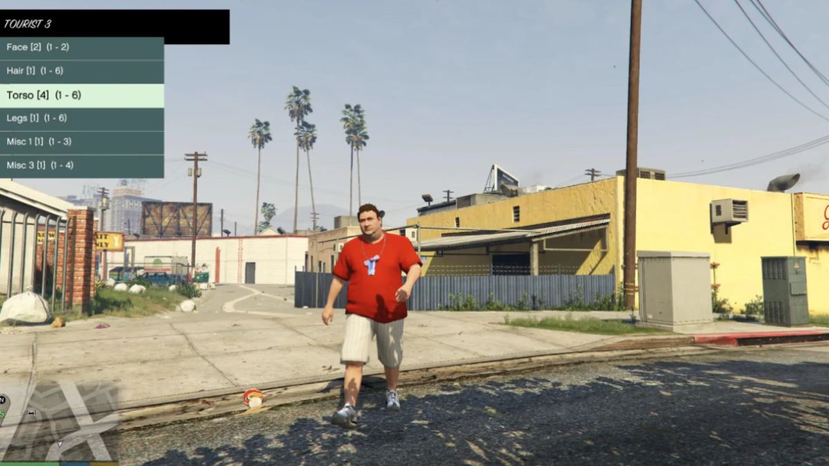 GTA 5 Character Menu Modu