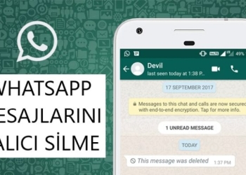 WhatsApp’ta Silinen Mesajları Kimse Geri Getiremiyor! Peki Neden?