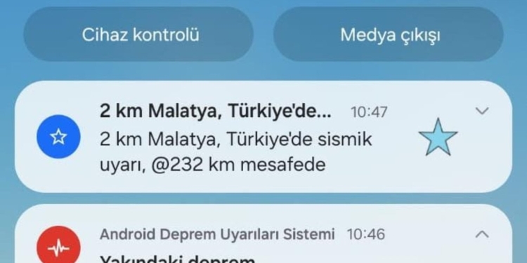 Telefonda Deprem Uyarı Sistemi Nasıl Açılır?