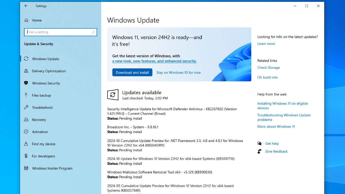 Microsoft, Windows 10'da Windows 11 24H2'yi Tanıtıyor