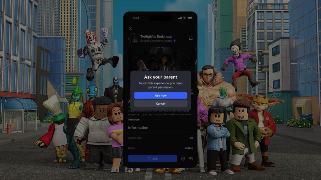 Roblox, 13 Yaş Altı Çocuklar İçin Mesajlaşmayı Engelliyor