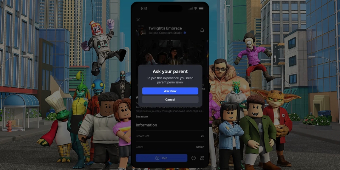 Roblox, 13 Yaş Altı Çocuklar İçin Mesajlaşmayı Engelliyor