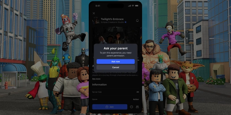 Roblox, 13 Yaş Altı Çocuklar İçin Mesajlaşmayı Engelliyor
