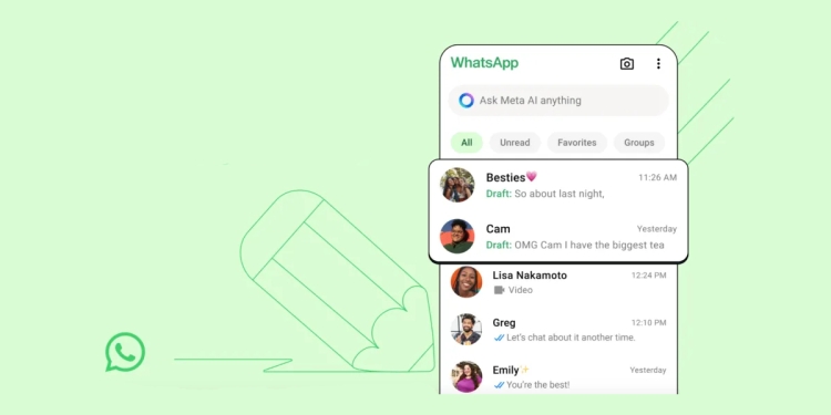 Taslak Özelliği Sonunda WhatsApp'a da Geldi