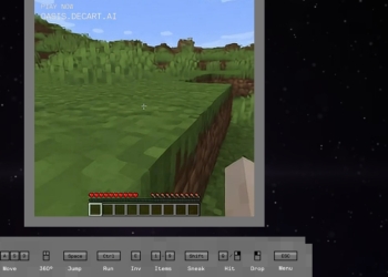 Yapay Zeka ile Oynanabilir Bir Minecraft Oyunu Yapıldı
