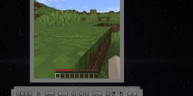 Yapay Zeka ile Oynanabilir Bir Minecraft Oyunu Yapıldı