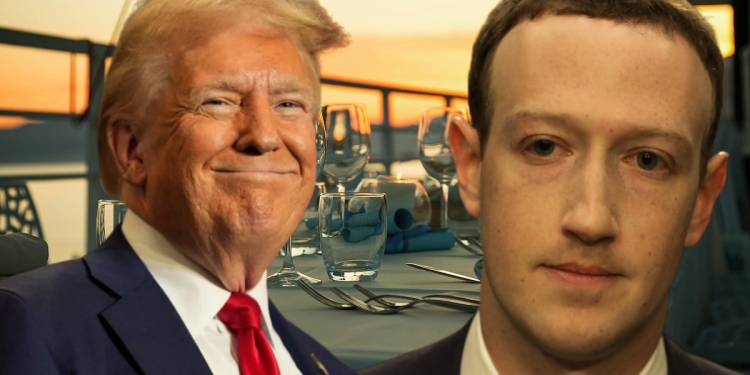 Mark Zuckerberg, Donald Trump ile Akşam Yemeğinde Görüştü