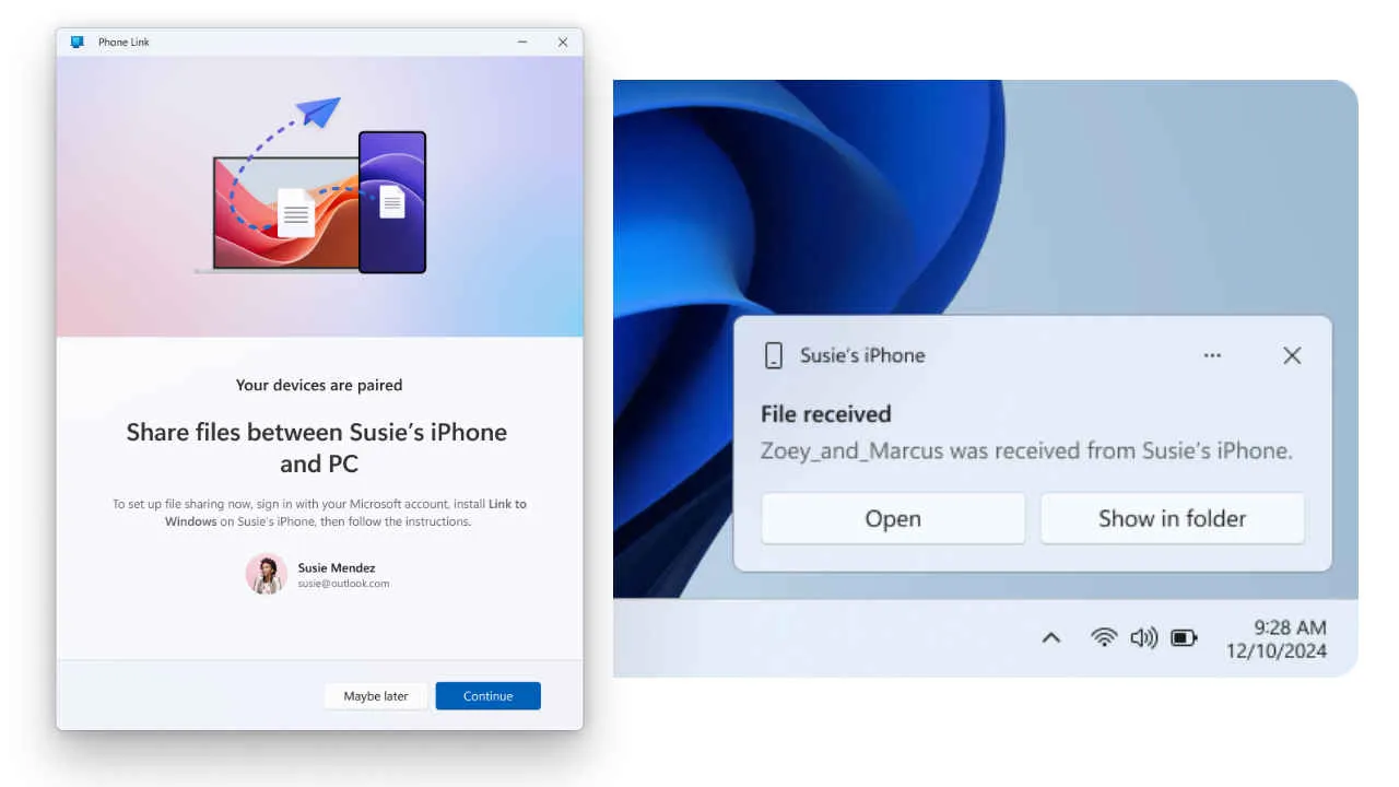 Microsoft'tan iPhone Kullanıcılarına Yeni Dosya Paylaşım Özelliği