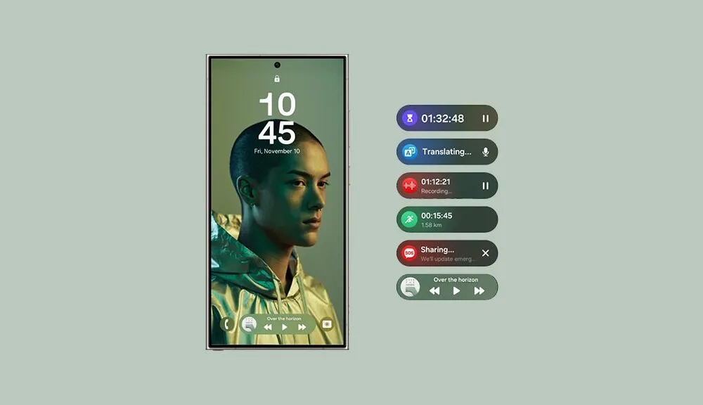 Samsung, One UI 7 Now Bar Özelliğini Tanıttı