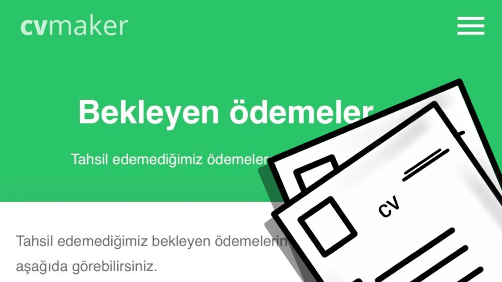 CV Maker Üyelik İptali Nasıl Yapılır?