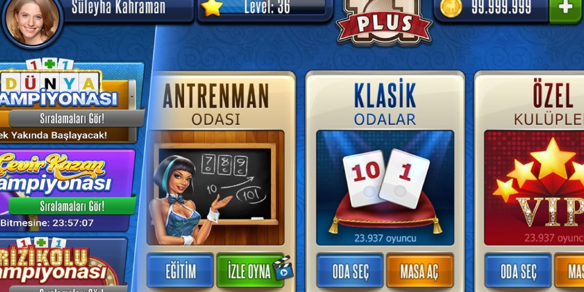 101 Okey Plus Arkadaş Ekleme