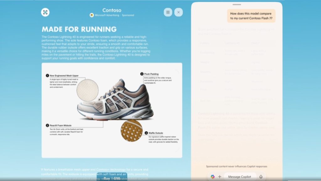 Microsoft Copilot'a Reklamlar Geliyor