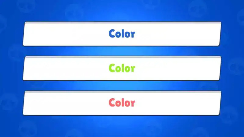 Brawl Stars Renk Kodları Neler?