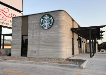 Starbucks 3D Baskıyla Yapılan İlk Şubesini Açıyor