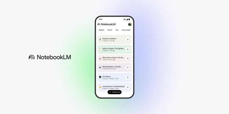 NotebookLM Mobil Uygulaması Yayınlandı