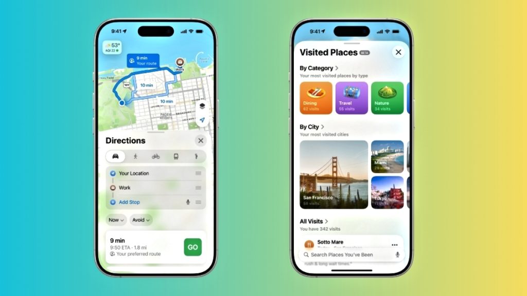 Apple Haritalar İşe Gidip Gelirken Neler Yaptığınızı Öğrenecek