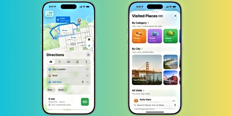 Apple Haritalar İşe Gidip Gelirken Neler Yaptığınızı Öğrenecek