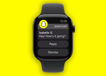 Snapchat, Apple Watch'a Geldi