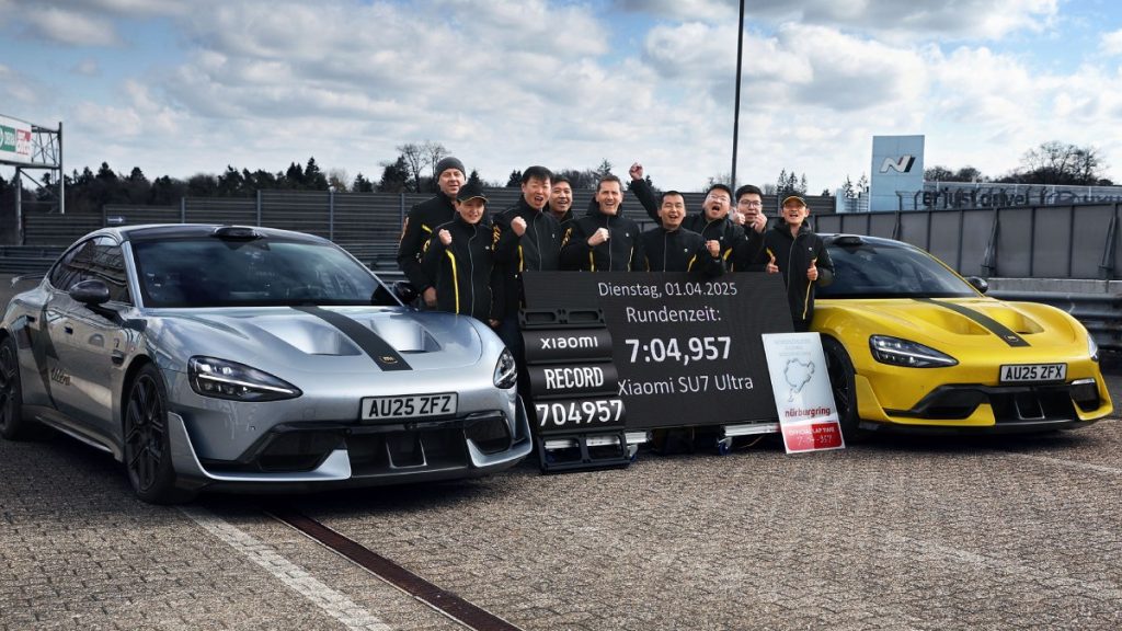 Xiaomi SU7 Ultra, Elektrikli Üst Segmentte Tarihi Bir Rekor Kırdı