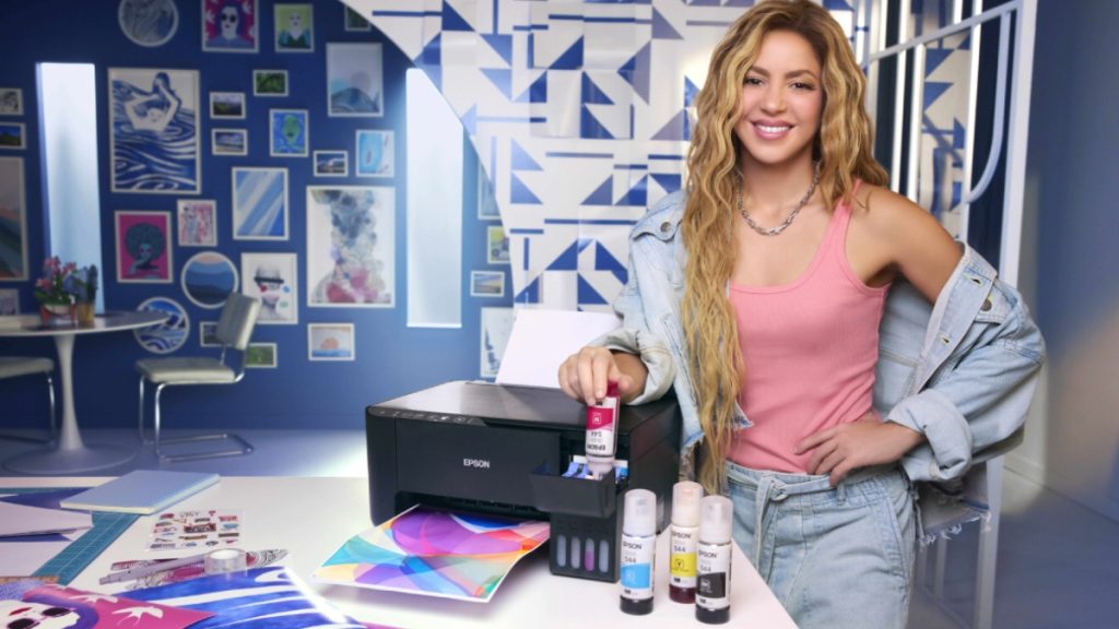 Epson, Shakira ile İş Birliğini Duyurdu!